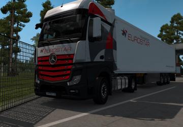 EUROSTAR TRANSPORT Skin version 1.0 for Euro Truck Simulator 2 (v1.36.x, 1.37.x)