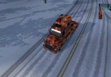 Fire Skin for Volvo VNL670 version 1.0 for Euro Truck Simulator 2 (v1.35.x, 1.36.x)