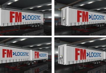 FM LOGISTIC Skin version 1.0 for Euro Truck Simulator 2 (v1.35.x)