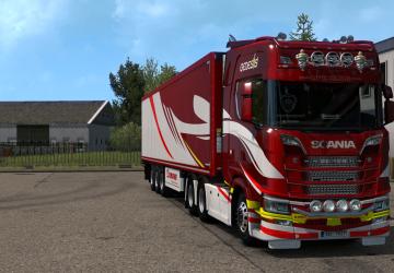 Genesis Skin for Krone version 1.0 for Euro Truck Simulator 2 (v1.35.x, 1.36.x)