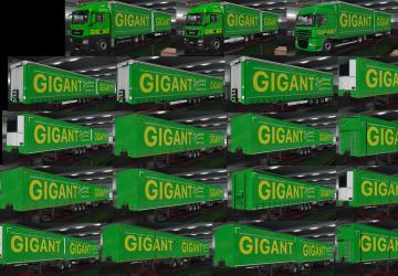 GRUZOVICHKOFF Skin MEGAPACK version 1.0 for Euro Truck Simulator 2 (v1.35.x)