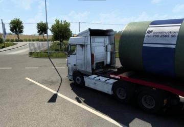 Dirty Skin for DAF XF105 by vad&ik version 1.0 for Euro Truck Simulator 2 (v1.48)