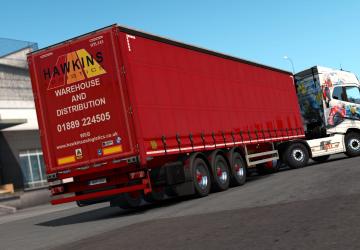 Hawkins Logistics Skin for Volvo FH version 1.0 for Euro Truck Simulator 2 (v1.32.x, - 1.35.x)