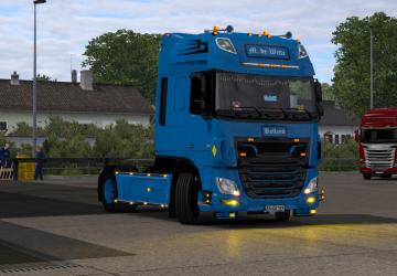 Holland Style Skin for DAF XF Euro 6 version 1.0 for Euro Truck Simulator 2 (v1.35.x, - 1.39.x)