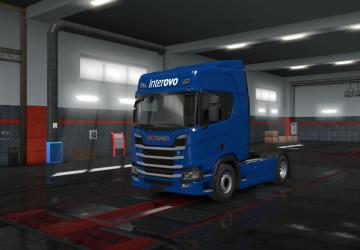 Interovo Skin version 1.0 for Euro Truck Simulator 2 (v1.35.x, 1.36.x)