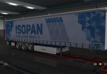 Isopan Skin for Your Krone Trailer version 1.0 for Euro Truck Simulator 2 (v1.32.x, - 1.35.x)