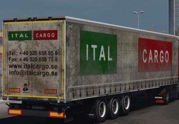 Ital Cargo Skin version 1.0 for Euro Truck Simulator 2 (v1.35 - 1.45)