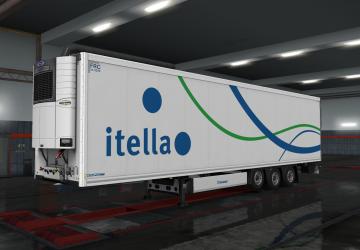 Itella Logistics Skin version 1.0 for Euro Truck Simulator 2 (v1.36.x)
