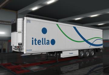 Itella Logistics Skin version 1.0 for Euro Truck Simulator 2 (v1.36.x)