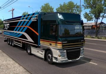 Truckers 2 Skin for DAF XF 105 version 1.0 for Euro Truck Simulator 2 (v1.35.x, 1.36.x)