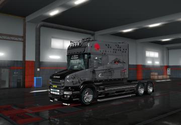 Skin Japan Style v1 for Scania T Longline v1.0 for Euro Truck Simulator 2 (v1.34.x, 1.35.x)