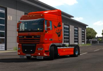 Joker Skin for DAF XF 105 version 1.1 for Euro Truck Simulator 2 (v1.35.x, - 1.38.x)