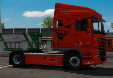 Joker Skin for DAF XF 105 version 1.1 for Euro Truck Simulator 2 (v1.35.x, - 1.38.x)