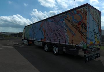 Russia Map Skin for Trailers Except Platforms and Krone v1.0 for Euro Truck Simulator 2 (v1.33.x, 1.34.x)