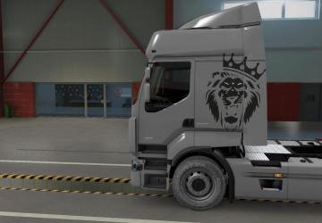 King Lion for Renault Premium version 1.0 for Euro Truck Simulator 2 (v1.46)