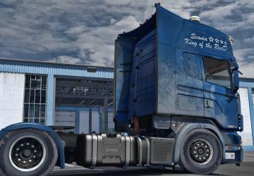 Skin King of the Road Dirty version 1.0 for Euro Truck Simulator 2 (v1.38.x, 1.39.x)