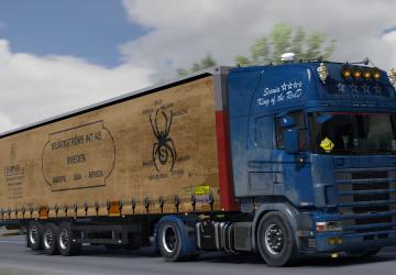 Skin King of the Road Dirty version 1.0 for Euro Truck Simulator 2 (v1.38.x, 1.39.x)