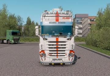KLANATRANS Skin for Scania RJL version 1.0 for Euro Truck Simulator 2 (v1.35.x)