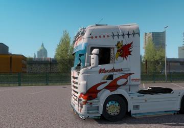 KLANATRANS Skin for Scania RJL version 1.0 for Euro Truck Simulator 2 (v1.35.x)
