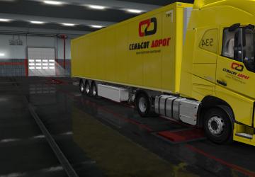 700 Roads Company Skin for Standard Refrigerator Truck v1.0 for Euro Truck Simulator 2 (v1.32.x, - 1.35.x)