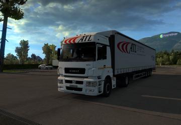 ATL Company Skin for Kamaz 5490 version 1.0 for Euro Truck Simulator 2 (v1.36.x)