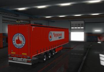 Red Market Skin for Personal Trailer version 1.0 for Euro Truck Simulator 2 (v1.32.x, - 1.36.x)