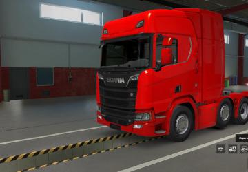 Red Metallic Skin version 6.0 for Euro Truck Simulator 2 (v1.40.x)