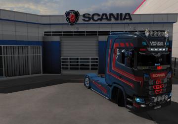 Limited II Skin for Scania S version 1.0 for Euro Truck Simulator 2 (v1.35.x)