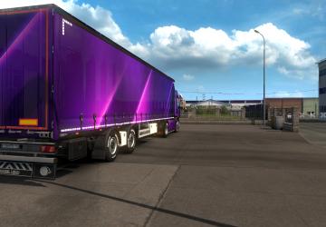 Line Skin for All Trailers Except Platforms and Krone v1.0 for Euro Truck Simulator 2 (v1.33.x, - 1.35.x)