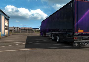 Line Skin for All Trailers Except Platforms and Krone v1.0 for Euro Truck Simulator 2 (v1.33.x, - 1.35.x)
