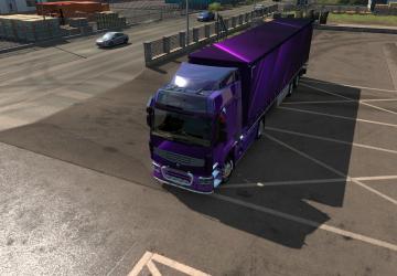 Line Skin for All Trailers Except Platforms and Krone v1.0 for Euro Truck Simulator 2 (v1.33.x, - 1.35.x)