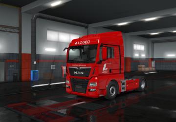 LOGEO Skin version 1.0 for Euro Truck Simulator 2 (v1.35.x)