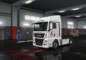 LOGEO Skin version 1.0 for Euro Truck Simulator 2 (v1.35.x)