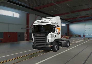 Loginof Skin version 1.1 for Euro Truck Simulator 2 (v1.43.x)