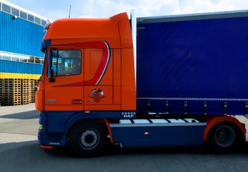Lopik Holland Skin for DAF XF 105 version 1.0 for Euro Truck Simulator 2 (v1.40.x)