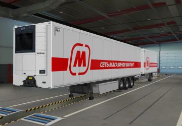 Magnet Skin for Trailers version 1.0 for Euro Truck Simulator 2 (v1.36.x, - 1.43.x)