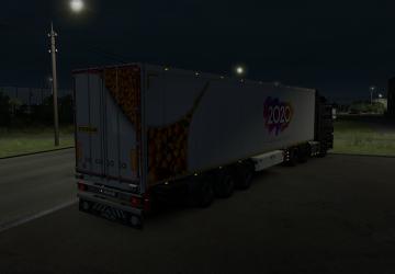 Skin Mandarin version 1.0 for Euro Truck Simulator 2 (v1.35.x, 1.36.x)