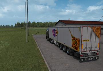 Skin Mandarin version 1.0 for Euro Truck Simulator 2 (v1.35.x, 1.36.x)