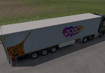 Skin Mandarin version 1.0 for Euro Truck Simulator 2 (v1.35.x, 1.36.x)