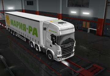 Maria-Ra Skin version 1.0 for Euro Truck Simulator 2 (v1.35.x)