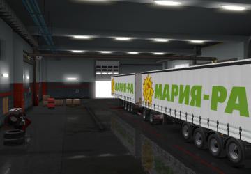 Maria-Ra Skin version 1.0 for Euro Truck Simulator 2 (v1.35.x)