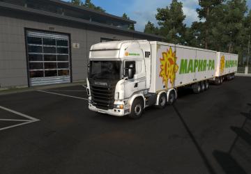 Maria-Ra Skin version 1.0 for Euro Truck Simulator 2 (v1.35.x)