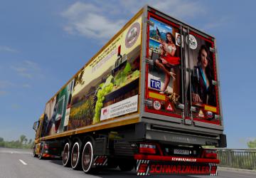 Massandra Skin for MAN TGX and Schwarzmuller v1.0 for Euro Truck Simulator 2 (v1.35.x, - 1.37.x)