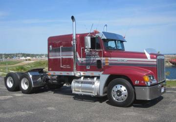 Meier Trucking Skin for Freightliner FLD 120 v3.0 for Euro Truck Simulator 2 (v1.31.x, - 1.43.x)