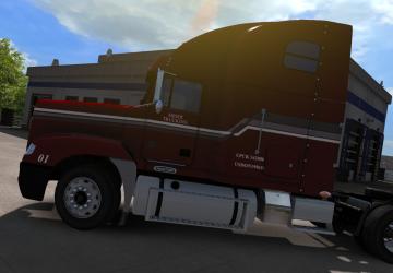 Meier Trucking Skin for Freightliner FLD 120 v3.0 for Euro Truck Simulator 2 (v1.31.x, - 1.43.x)
