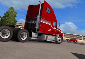 Meier Trucking Skin for Freightliner FLD 120 v3.0 for Euro Truck Simulator 2 (v1.31.x, - 1.43.x)