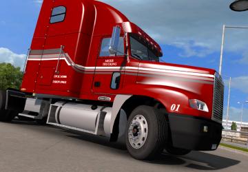 Meier Trucking Skin for Freightliner FLD 120 v3.0 for Euro Truck Simulator 2 (v1.31.x, - 1.43.x)