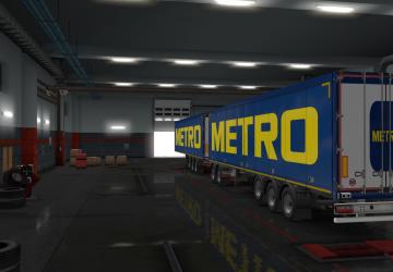 Metro Skin version 1.0 for Euro Truck Simulator 2 (v1.35.x, - 1.43.x)