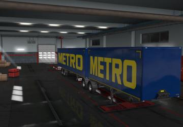 Metro Skin version 1.0 for Euro Truck Simulator 2 (v1.35.x, - 1.43.x)
