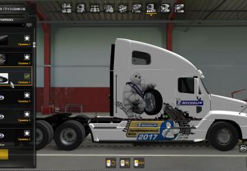 Michelin Skin for Freightliner Century & Columbia C 120 v1.0 for Euro Truck Simulator 2 (v1.41.x)